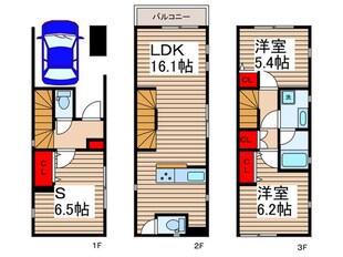 Kolet新柴又#06の物件間取画像